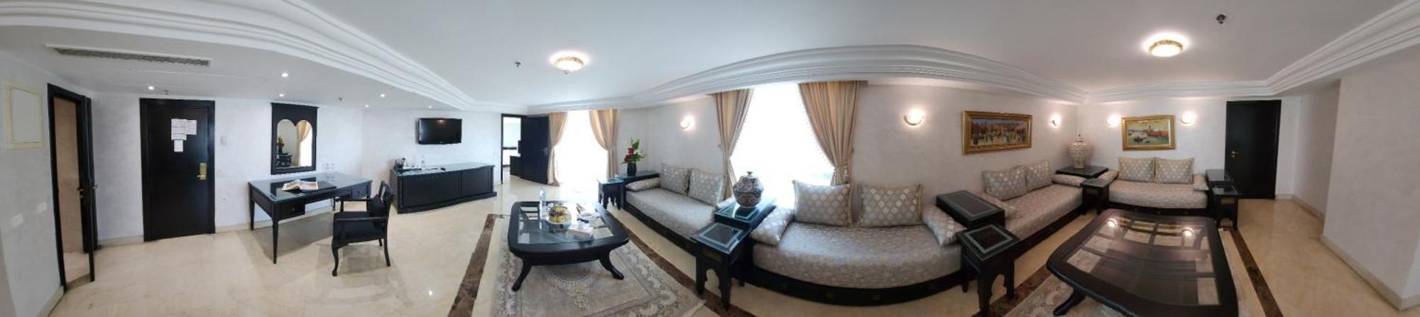 Hotel Borj Rabat - A Member Of Barcelo Hotel Group Exterior foto A living room in a hotel