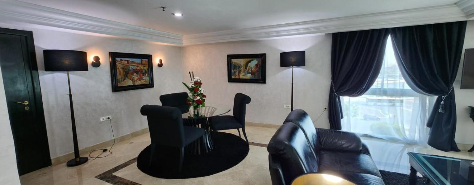 Hotel Borj Rabat - A Member Of Barcelo Hotel Group Exterior foto A living room in a hotel