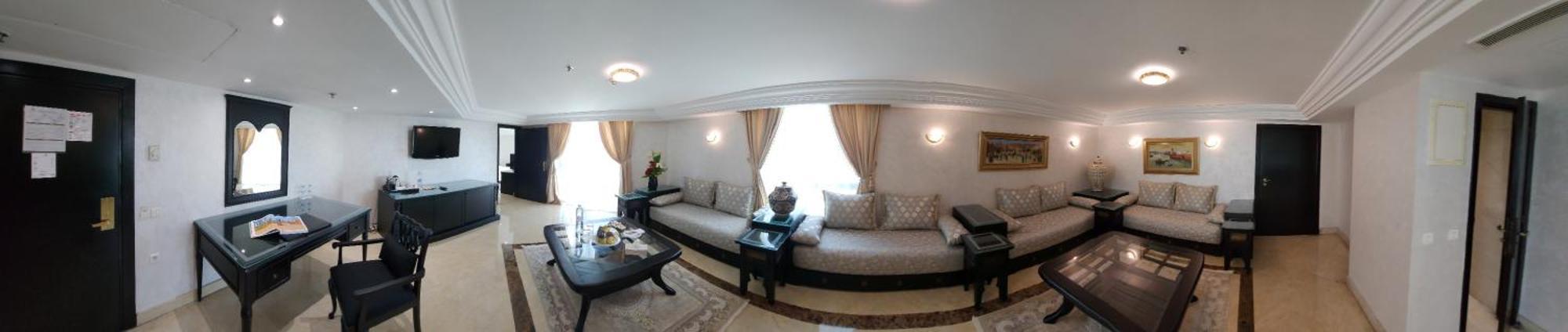 Hotel Borj Rabat - A Member Of Barcelo Hotel Group Exterior foto A living room in a hotel