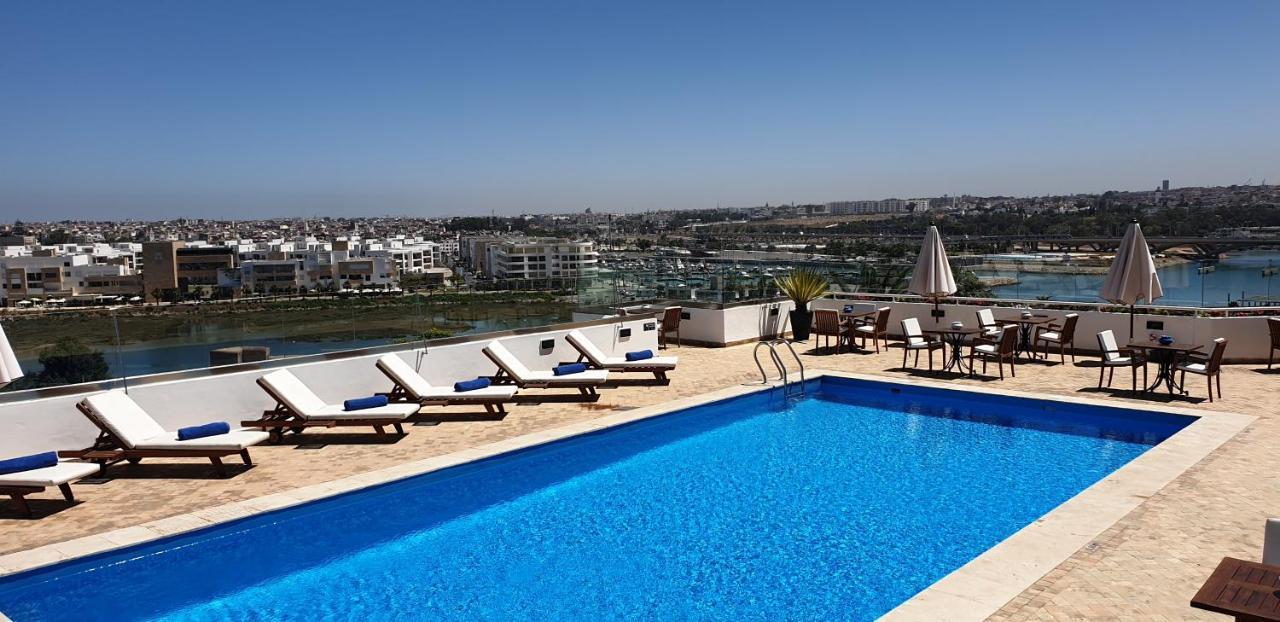 Hotel Borj Rabat - A Member Of Barcelo Hotel Group Exterior foto Rooftop pool at the Radisson Blu Hotel, Carthage, Tunisia
